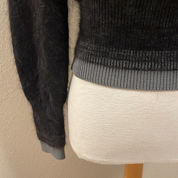 Maison Martin Margiela Size Medium Wool-Blend Black Sweater - Picture 3 of 7